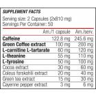 Blade Sport Blackcut ® (thermogenic fat burner, 100 capsules)