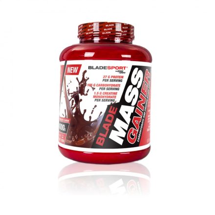 BLADE  Mass Gainer (Carbohydrate and protein based sports drink powder with amino acids, plant extracts, vitamins and sweetener)