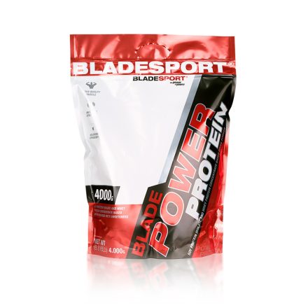 BLADE Power Protein 80 - Soy protein isolate and whey protein concentrate based drink powder with glycine, caseine and sweeteners.
